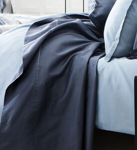 Alexandre Turpault Neo Denim Fitted Sheet, Packshot View
