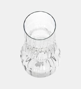 Kersten Three-layer Clear Glass Vase, Transparent, 14x14x31-cm, Packshot View