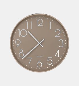 Home Deco and More Glass Round Wall Clock, Packshot View