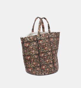 Printed Handled Laundry Basket