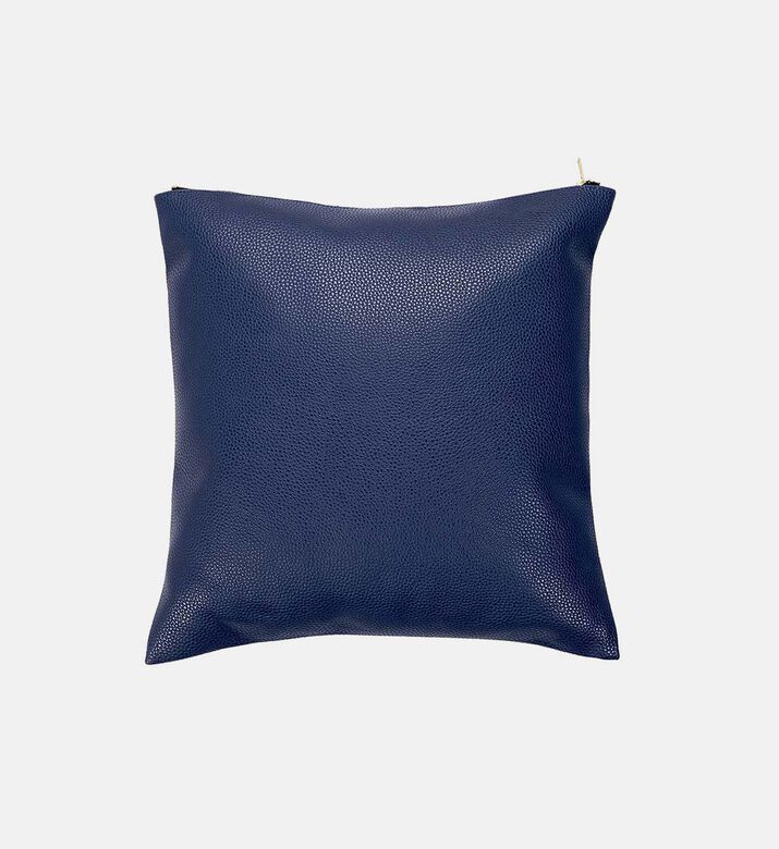 Rexin Leather Square Cushion