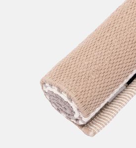 Home Deco and More Arissa Cotton Reversible Kitchen Rug, Grey, 60x90-cm, Packshot View