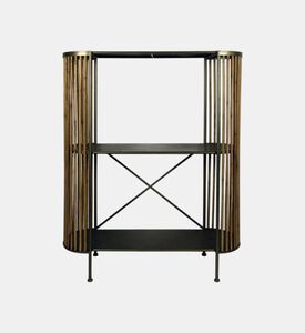 Decostar Rack Road Rockvale Display Cabinet, Packshot View