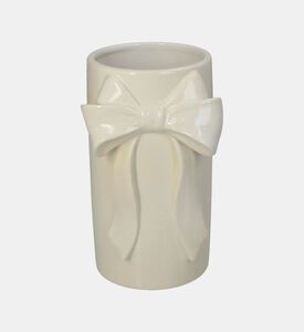 Kersten Bow Stoneware Vase, Packshot View