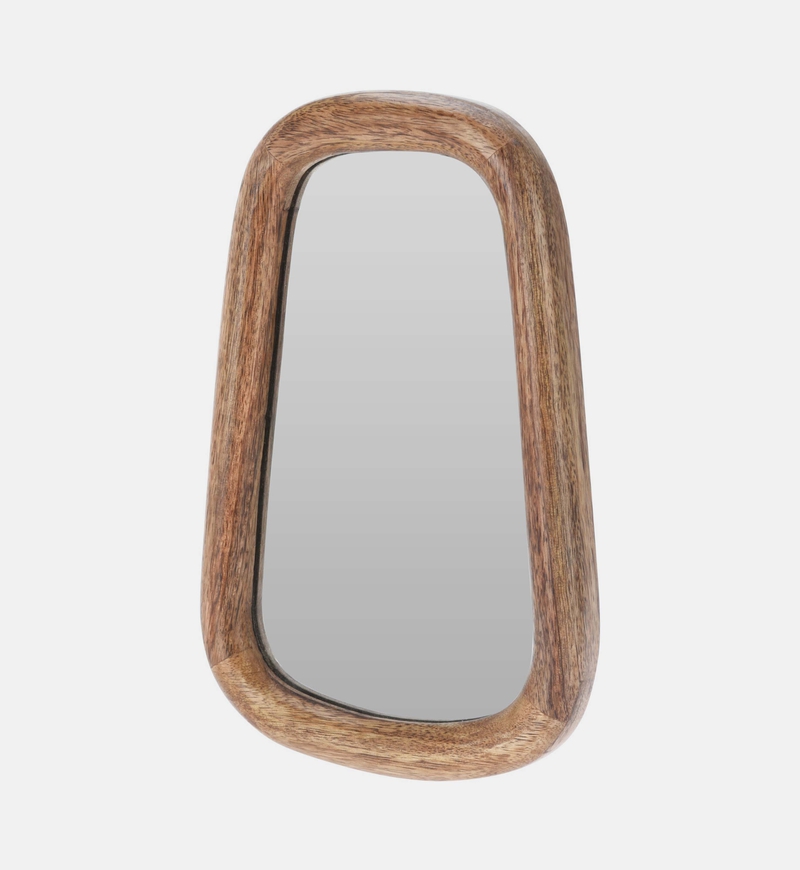 Mango Wood Oval-shape Mirror