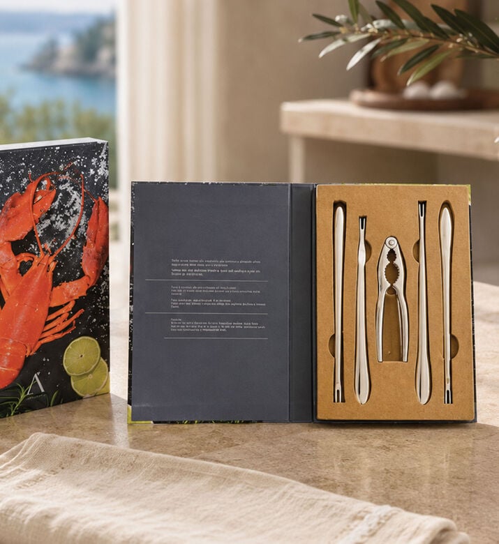 Metal Sea Food Tools 5-piece Set