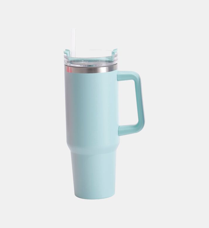 Double-walled Handled Drinking Mug