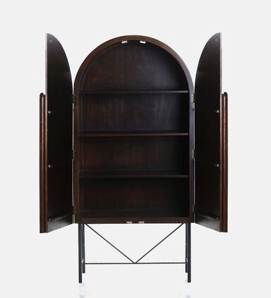 Pillar Mango Wood Cabinet
