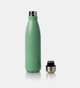 Excellent Houseware Stainless Steel Vacuum Flask Bottle, Green, Packshot View