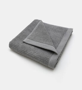 Home Deco and More Moose Cotton Terry Towel, Grey, 100x150-cm, Packshot View