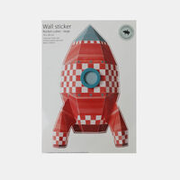 Rocket Cubes Wall Sticker