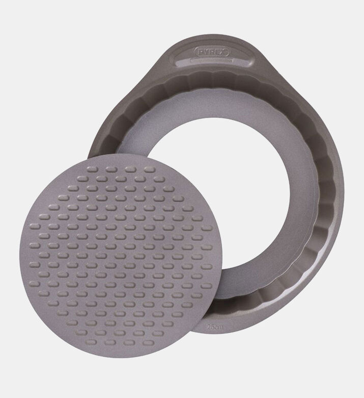 Asimetria Metal Easy-grip Flan Pan