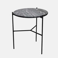 Marble Top Coffee Table 2-pieces Set