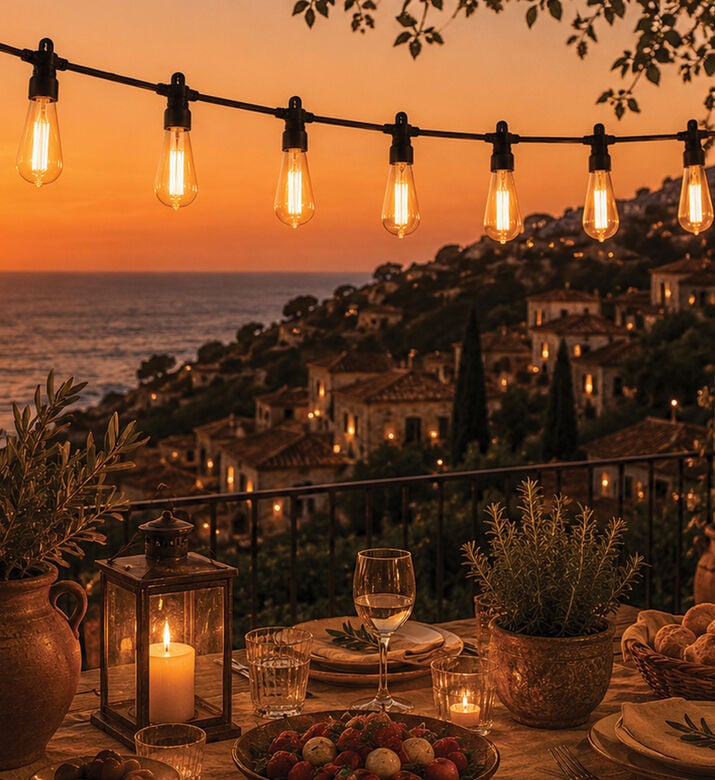 Home Deco and More Led 10-bulbs String Lights, Packshot View