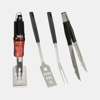 Bbq 3-piece Tools Set 44.6 X 9 X 4.5 Cm