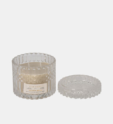 Falling Snow Glass Scented Candle