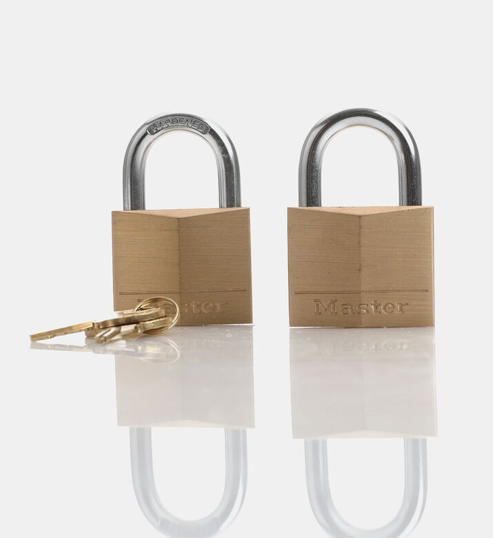 Brass Two-piece Locks Keys Set