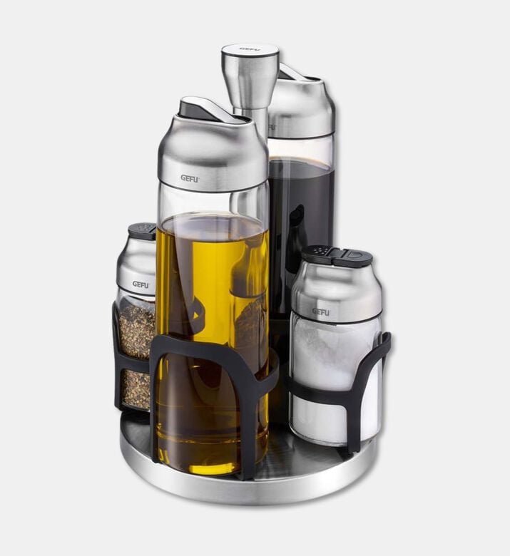 Gefu Kippo 5-piece Cruet Stand, Packshot View