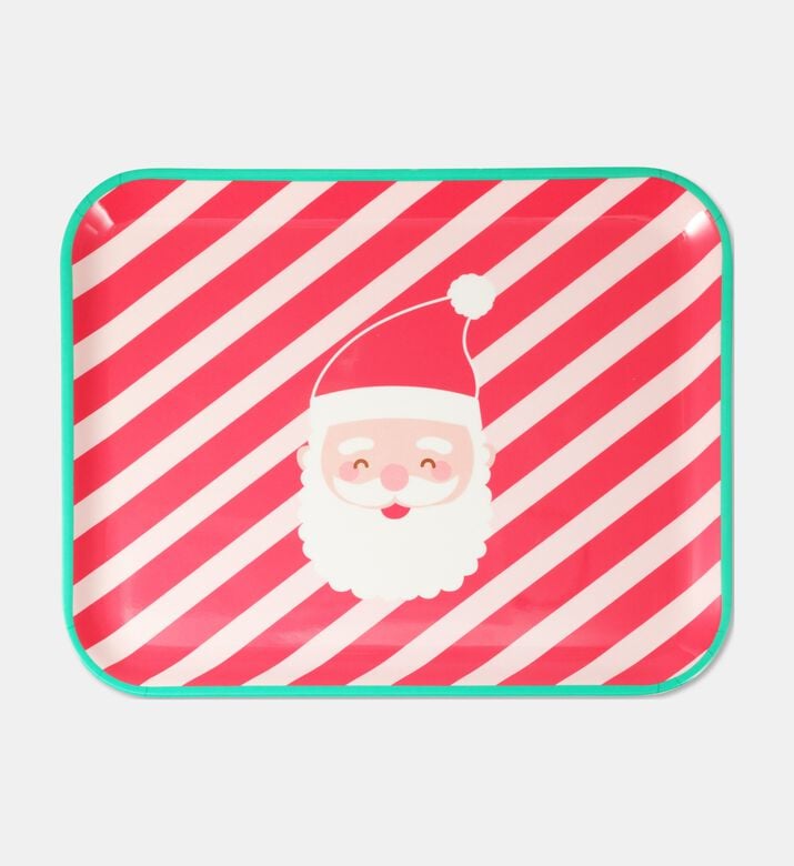 Home Deco and More Melamine Christmas-printed Serving Tray, Packshot View
