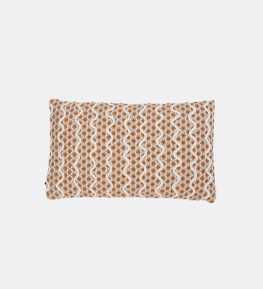 Neptune Print Embroidered Pillow