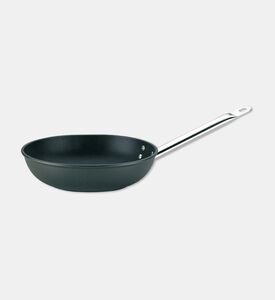 Risoli Deep Frypan, Black, 32-cm, Packshot View