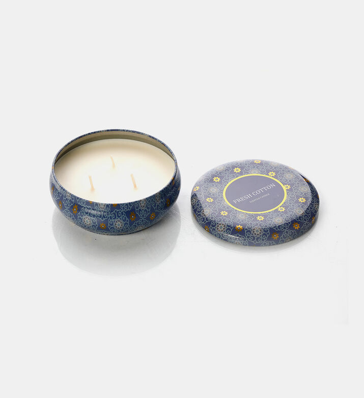 All-over Print Round Candle-in-glass