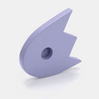 Tulip Wood Curtain Rod Finial