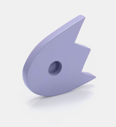 Tulip Wood Curtain Rod Finial