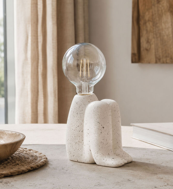 Home Deco and More Abstract Figurine Table Lamp, Packshot View