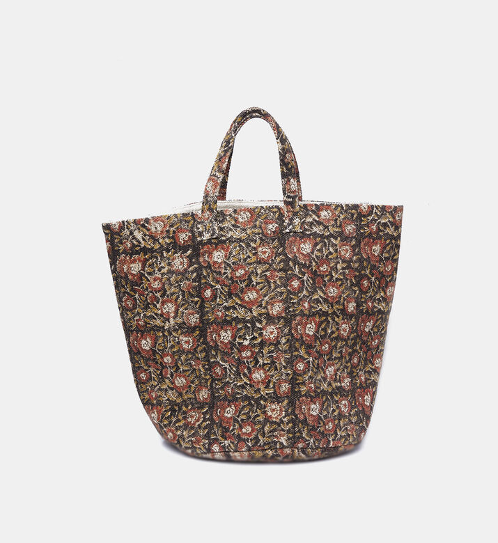 Printed Handled Laundry Basket