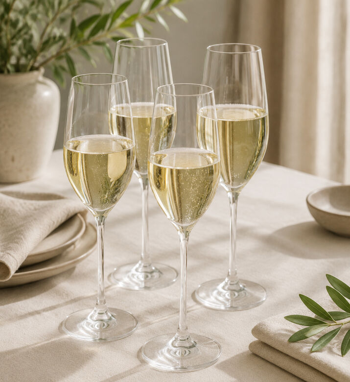 Salt and Pepper Cuvee Long Liquor Glass, Packshot View