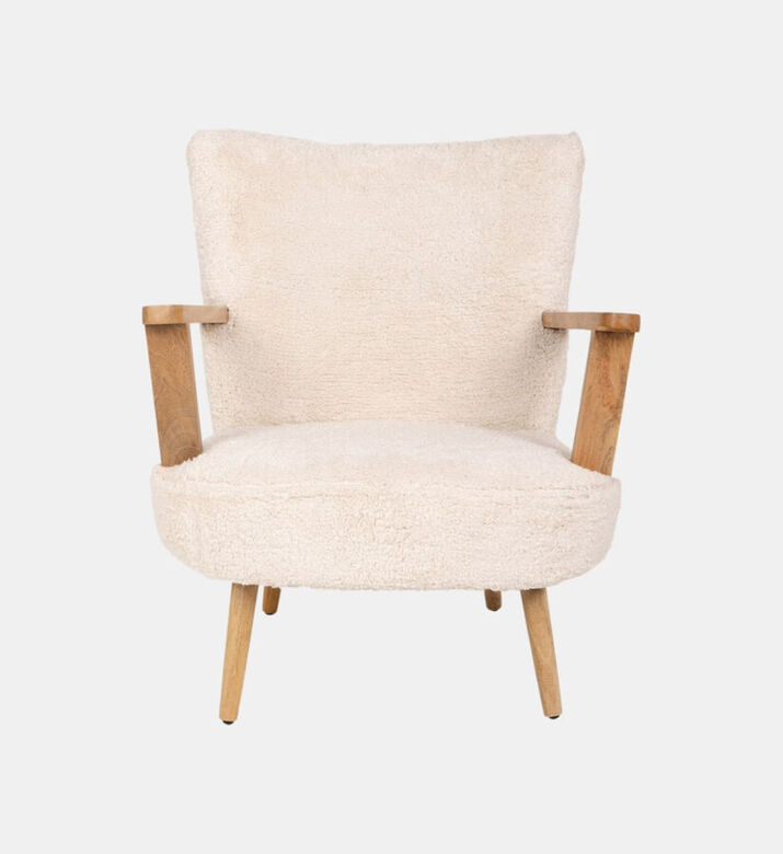 Shaggy Mango Wood Arm Chair