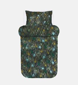 Peafowl Satin 2-piece Bed Set