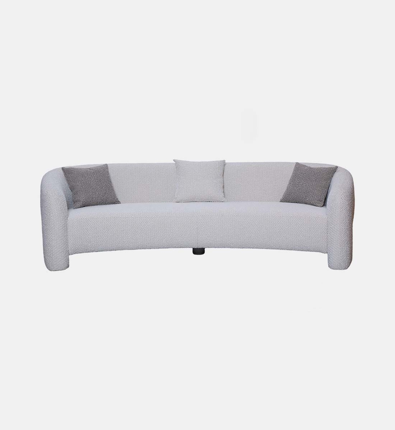 3-seater Rounded Design Sofa
