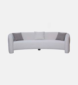 3-seater Rounded Design Sofa