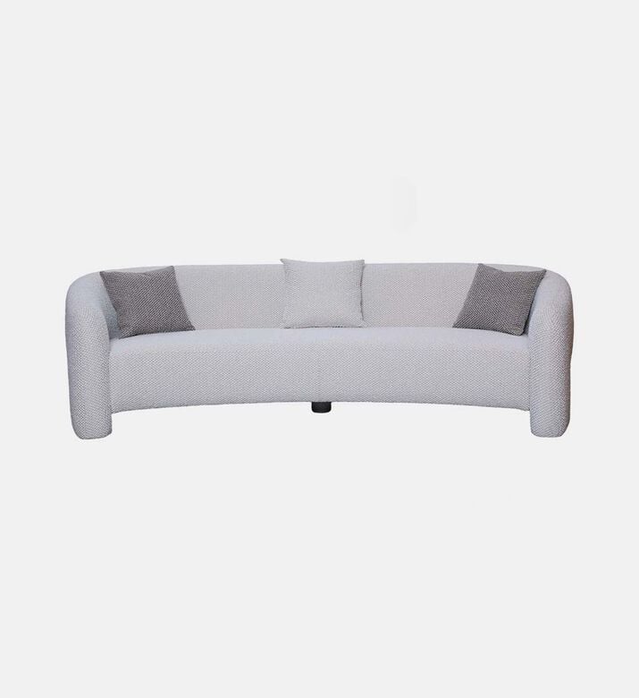 3-seater Rounded Design Sofa