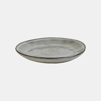 Cream Porcelain Dinner Plate