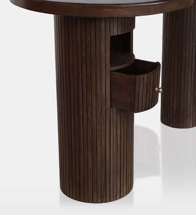 Pillar Mango Wood Writing Desk