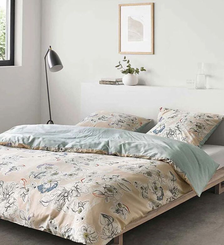 Marco Polo Kerava Cotton Satin Bed Set, Multicolor, 260x240-cm, Packshot View