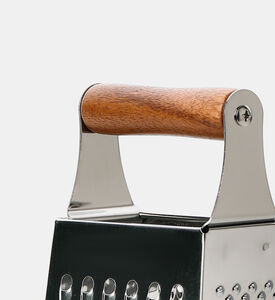 Stainless Steel Wooden Handle Grater