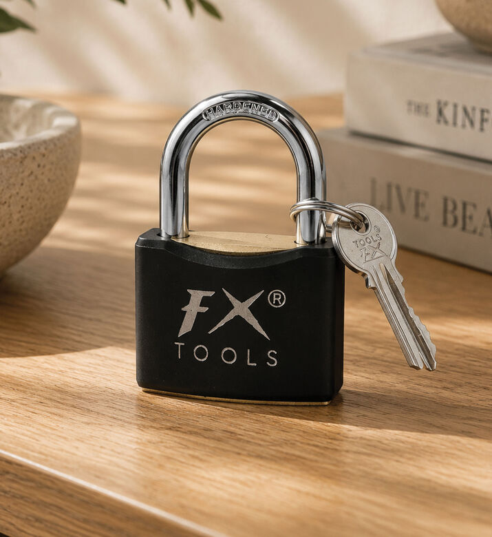 Home Deco and More General Purpose Metal Padlock, Packshot View