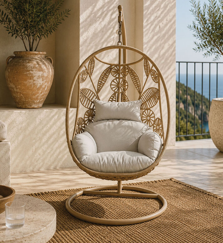 Home Deco and More Petal Hanging Chair, Packshot View