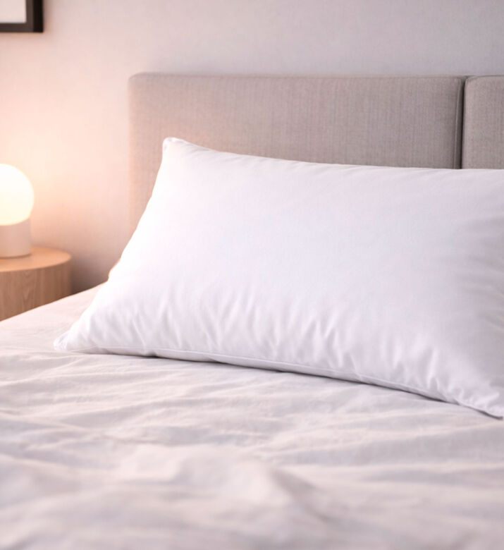 Home Deco and More Silicone Firm Filling Pillow, Packshot View