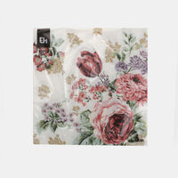 Floral Theme Napkins 20 Pieces