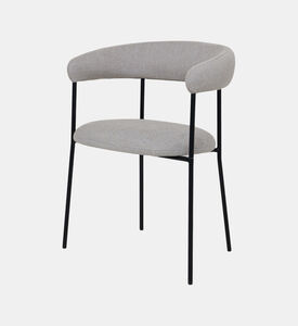 Dan Form Plenti Boucle Fabric Dining Chair, Taupe, Packshot View