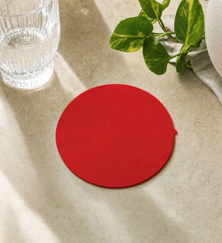 Images D'Orient Urban 03 Lava Red Coaster, Model View