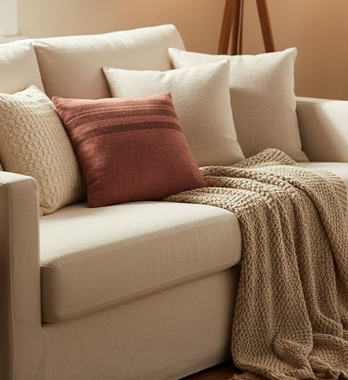 Home Deco and More Duarte Knife Edge Pillow, Packshot View