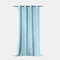 Linen Cotton Draped Curtain