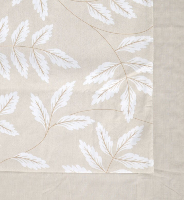 Home Deco and More Single Polycotton Batani Reverse Duvet Cover 4-piece Set, Multicolor, 120x200-cm, Packshot View