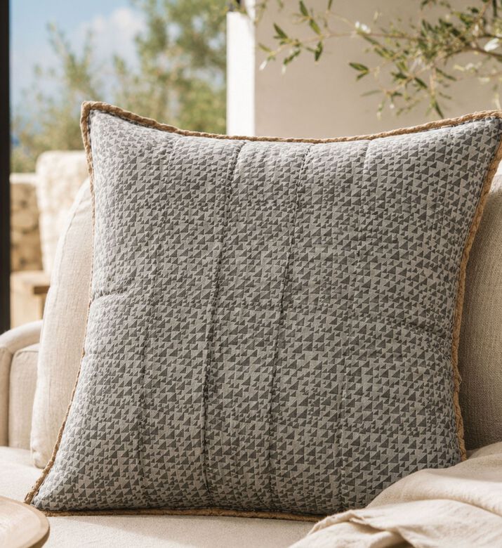 Fabric Printed Square Cushion